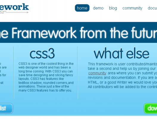 Framework, para trabajar con HTML5 y CSS3