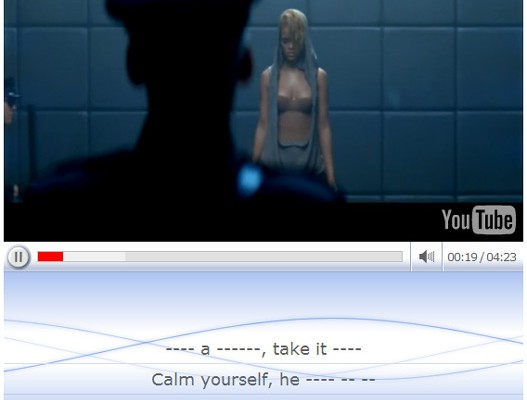 Animated Lyrics – HTML5 empieza a mostrar su potencial