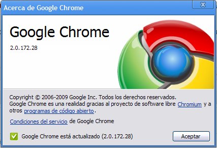 Google Chrome se hace mayor, ya es 2.0