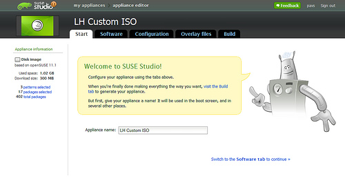 SUSE Studio: Personaliza tu distribución Linux vía Web