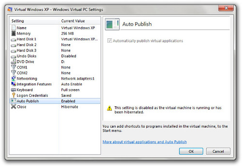 Windows 7 viene con Windows XP virtualizado.